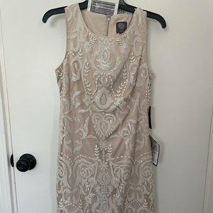 Brand new, never worn. 
Embroidered Sheath Dress